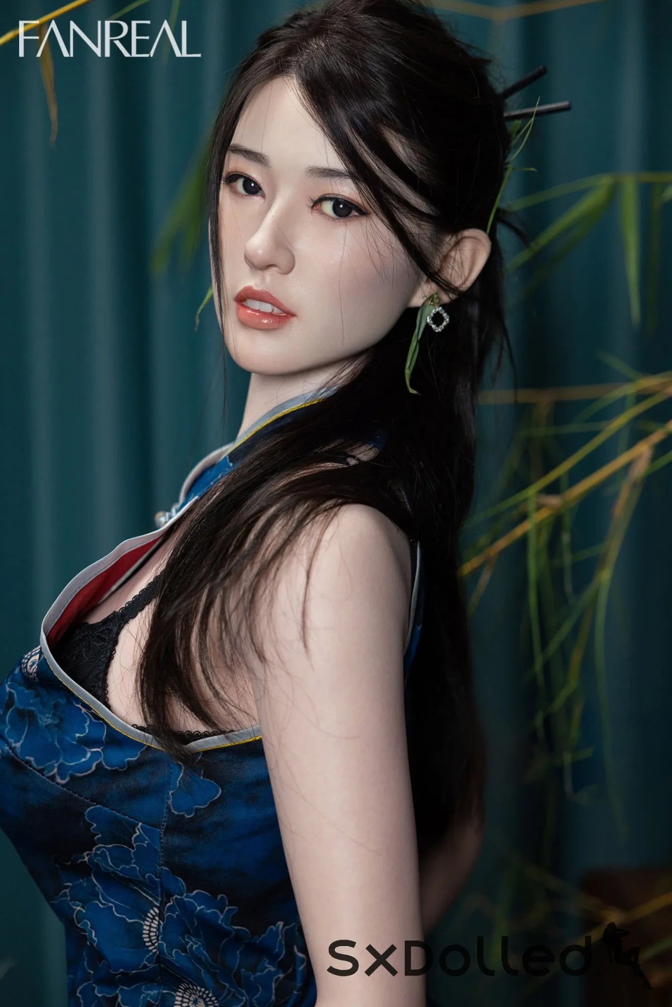 Fei A (G-Cup) (170cm) | Ultra Realistic Asian Sex Doll | Fanreal G-Cup / 170cm / Black Sex Doll