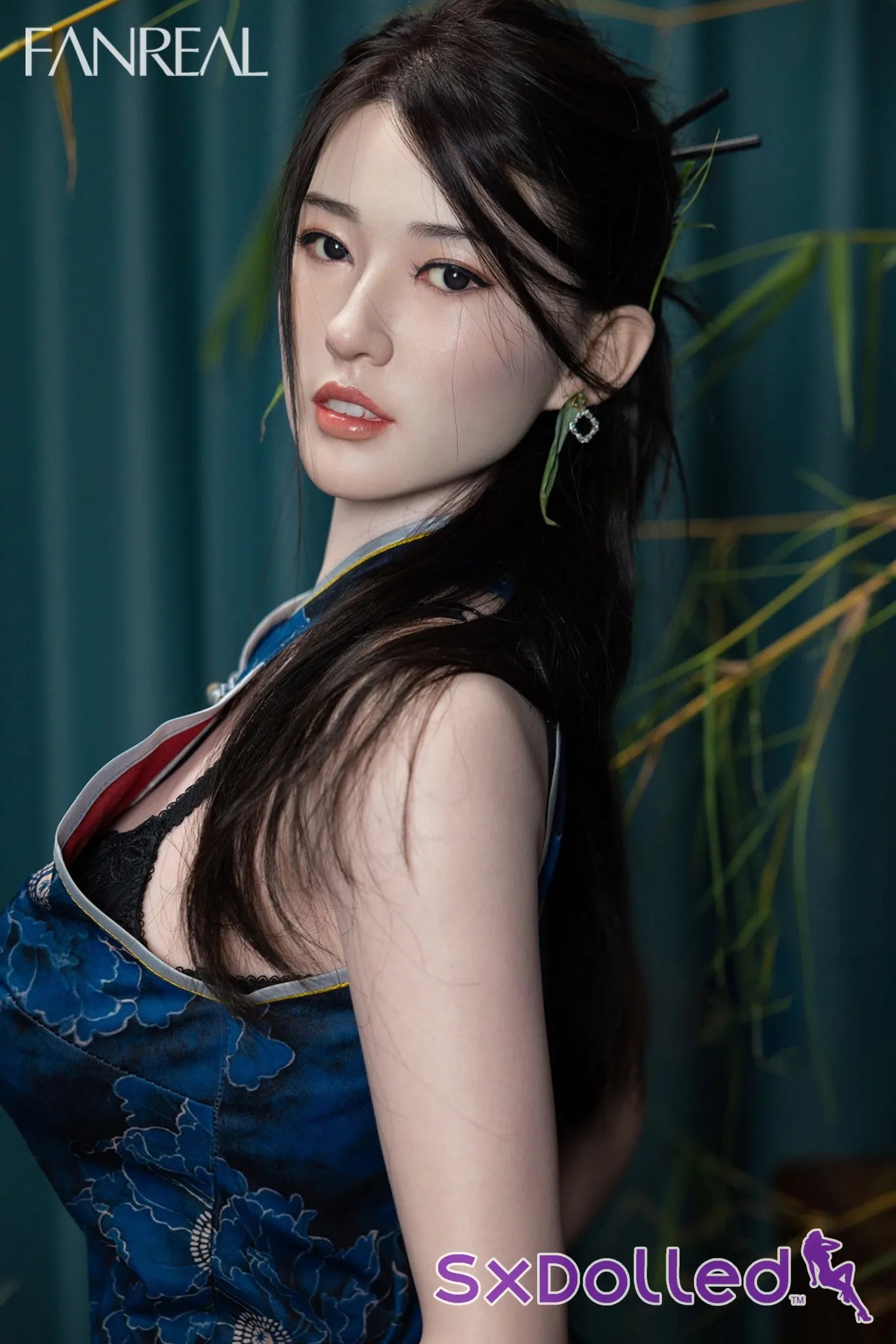 Fei A (G-Cup) (170cm) | Ultra Realistic Asian Sex Doll | Fanreal G-Cup / 170cm / Black Sex Doll