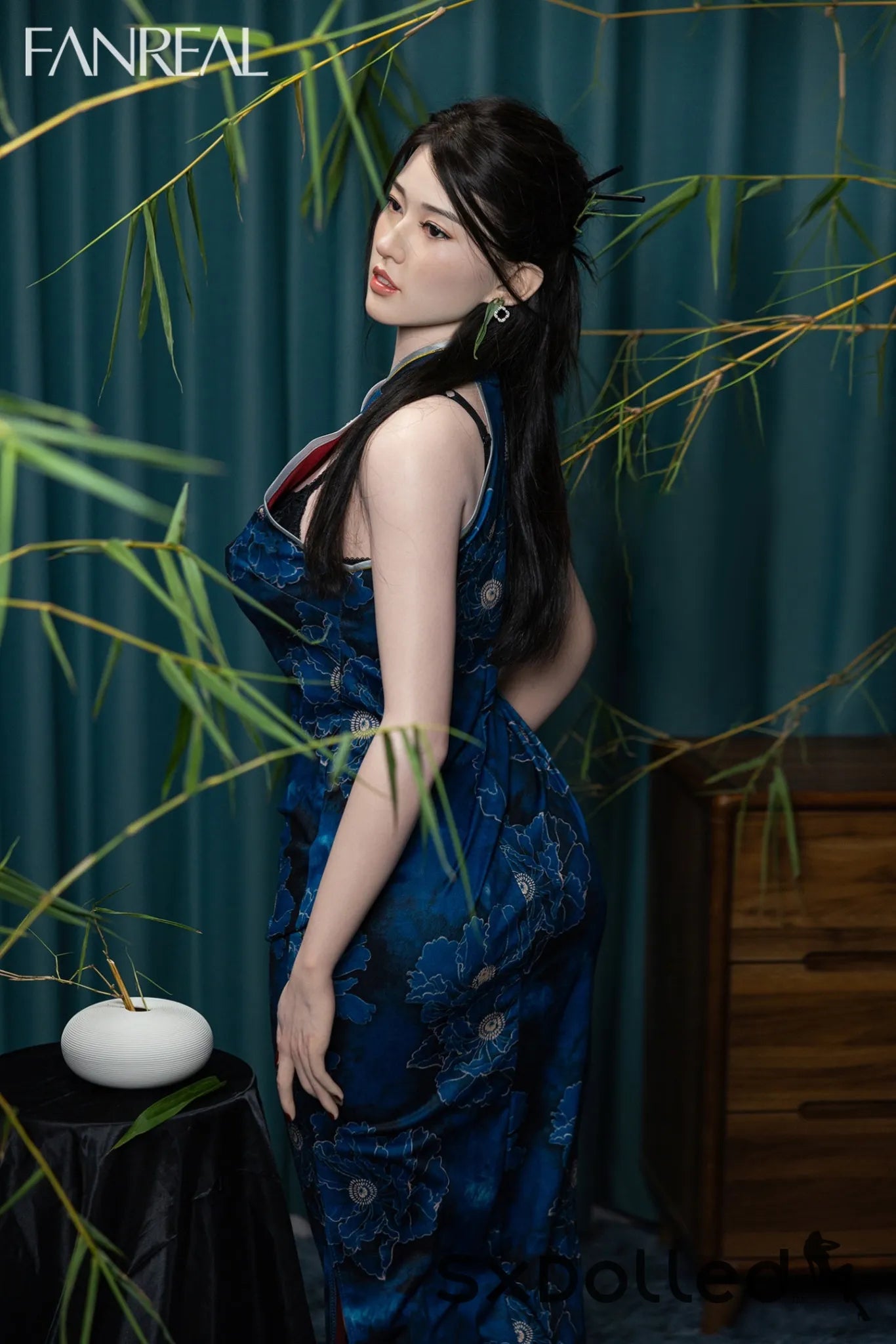Fei A (G-Cup) (170cm) | Ultra Realistic Asian Sex Doll | Fanreal G-Cup / 170cm / Black Sex Doll