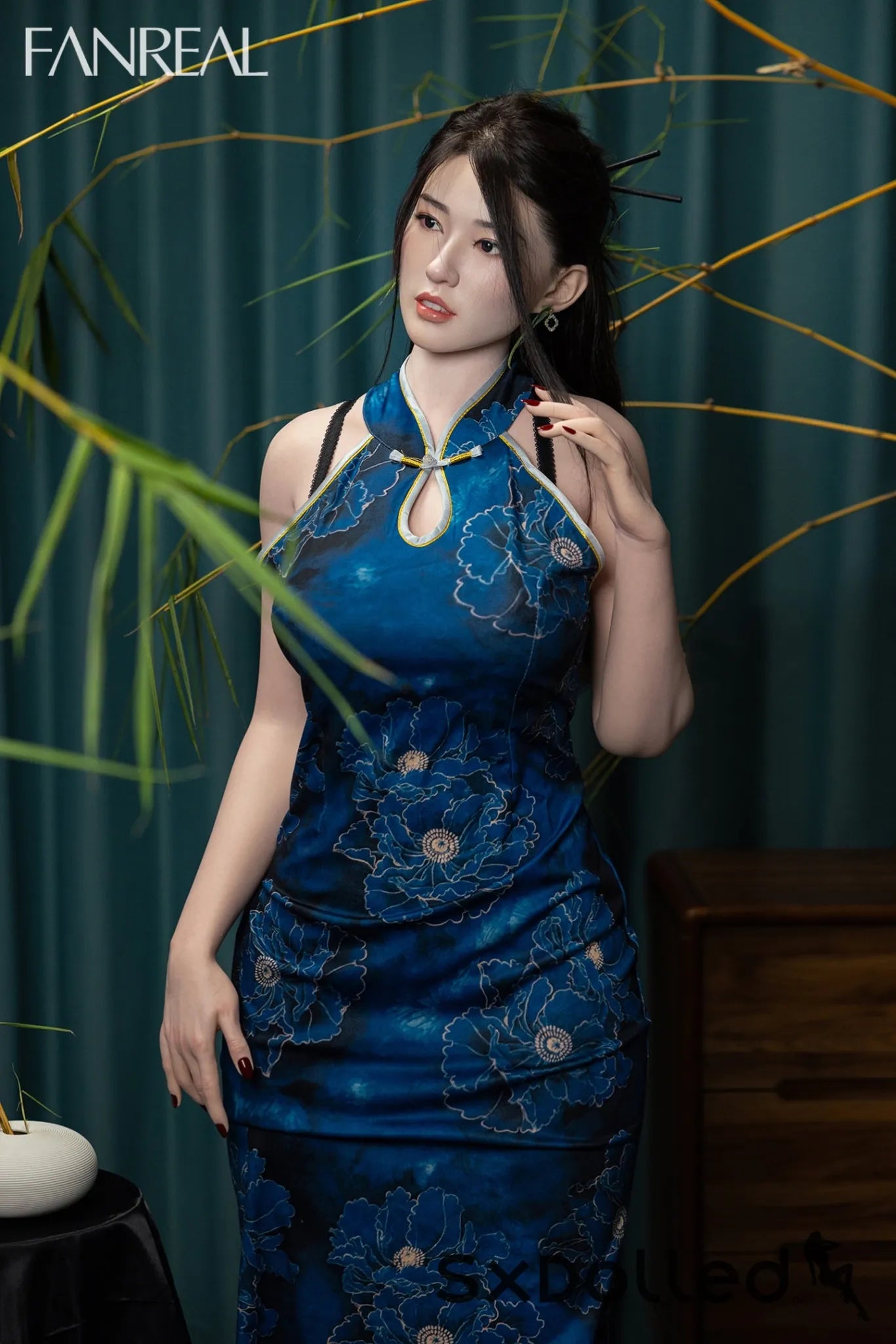 Fei A (G-Cup) (170cm) | Ultra Realistic Asian Sex Doll | Fanreal G-Cup / 170cm / Black Sex Doll