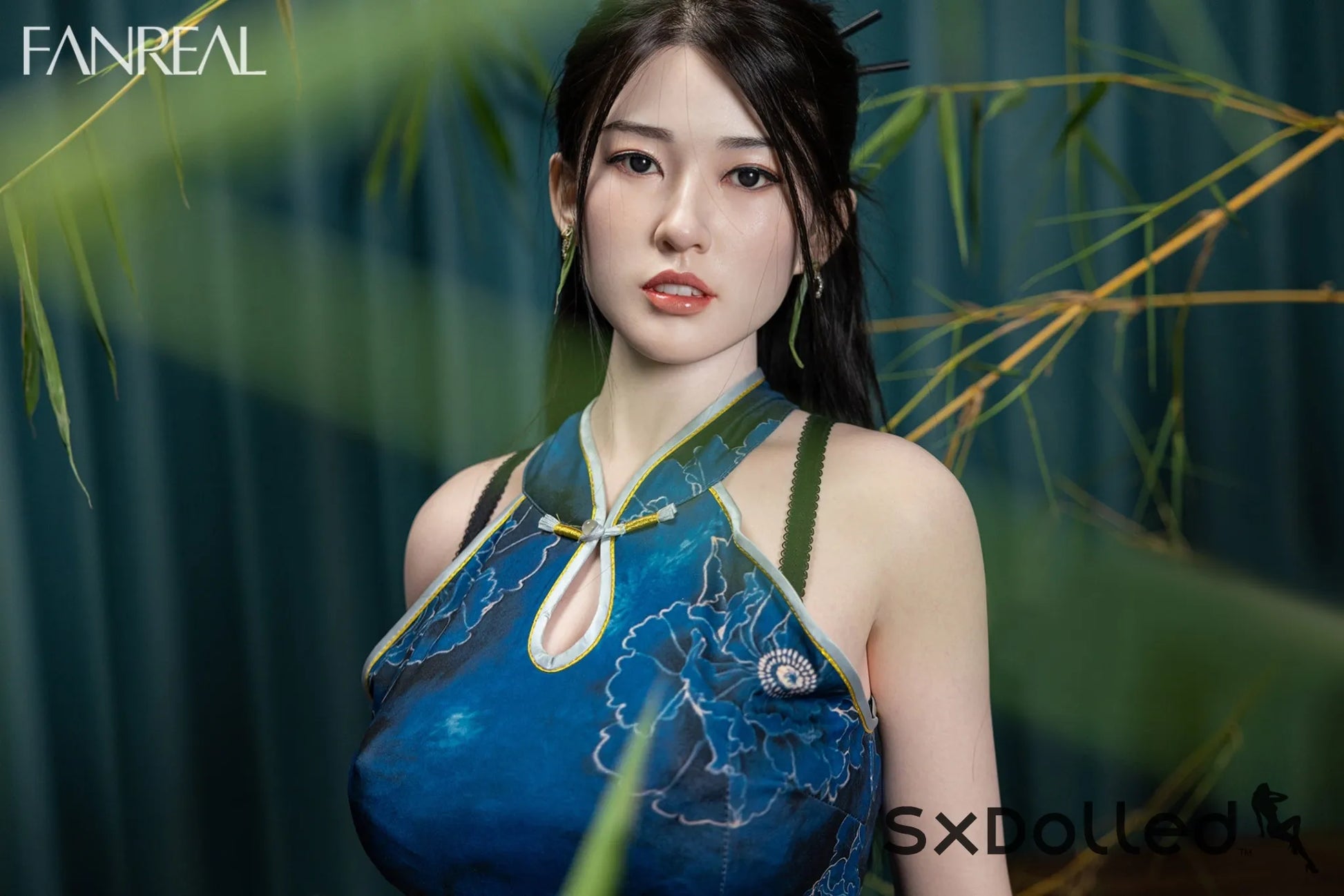 Fei A (G-Cup) (170cm) | Ultra Realistic Asian Sex Doll | Fanreal G-Cup / 170cm / Black Sex Doll