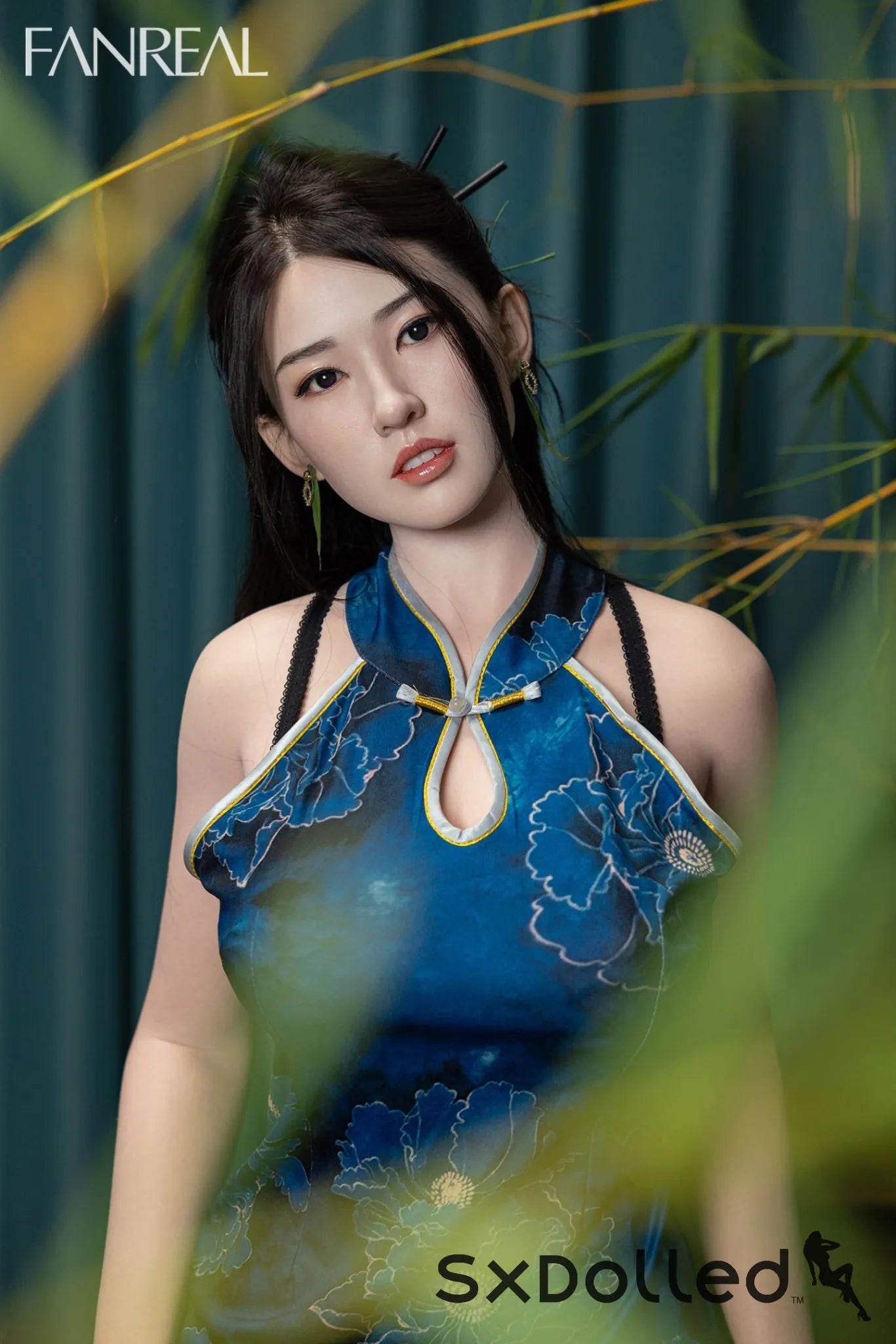 Fei A (G-Cup) (170cm) | Ultra Realistic Asian Sex Doll | Fanreal G-Cup / 170cm / Black Sex Doll