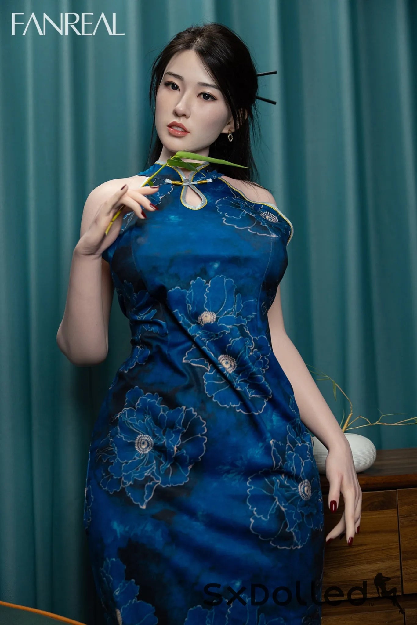 Fei A (G-Cup) (170cm) | Ultra Realistic Asian Sex Doll | Fanreal G-Cup / 170cm / Black Sex Doll