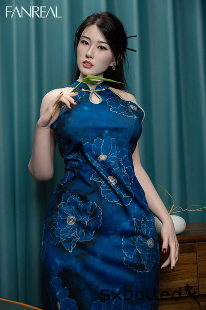 Fei A (G-Cup) (170cm) | Ultra Realistic Asian Sex Doll | Fanreal G-Cup / 170cm / Black Sex Doll