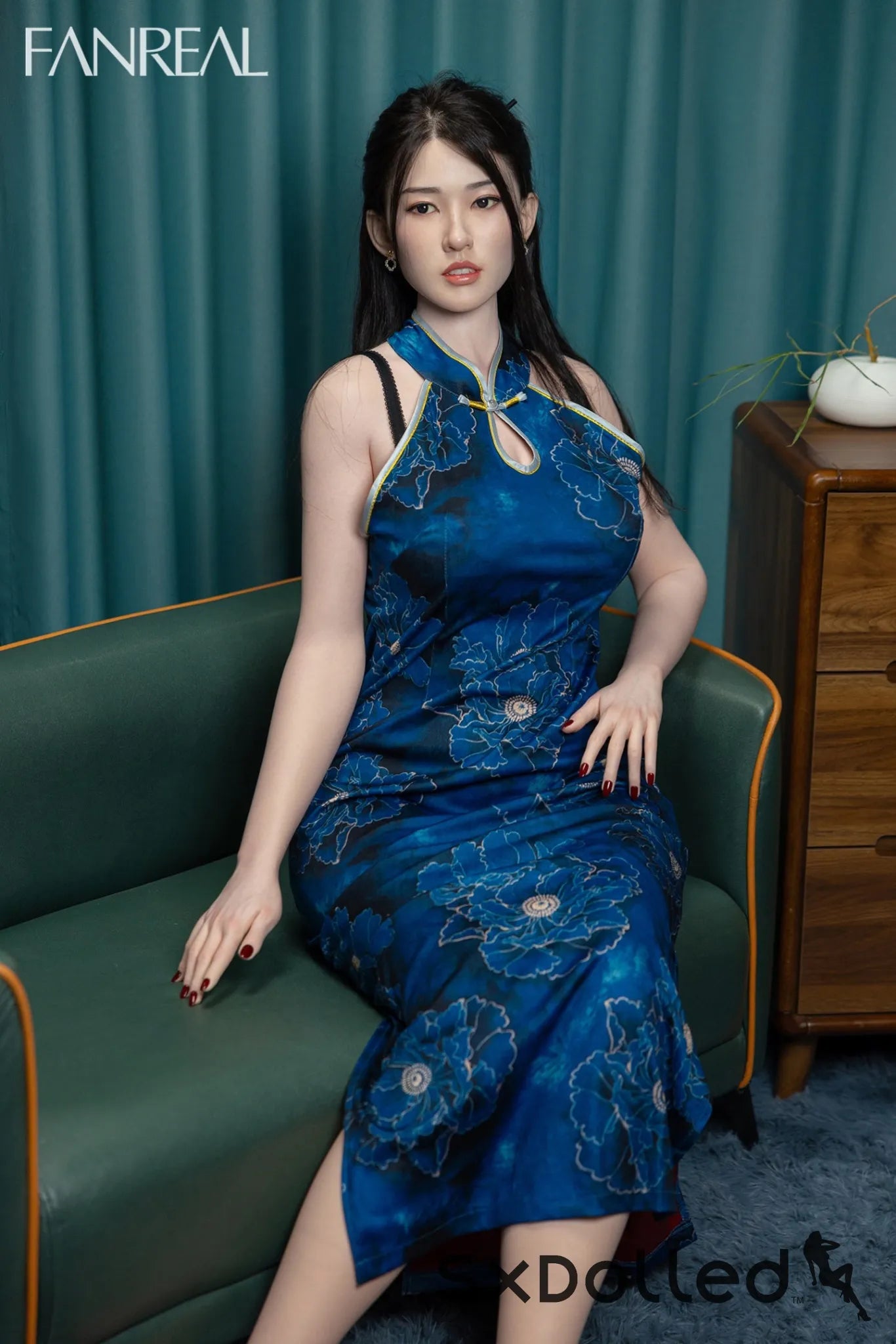 Fei A (G-Cup) (170cm) | Ultra Realistic Asian Sex Doll | Fanreal G-Cup / 170cm / Black Sex Doll
