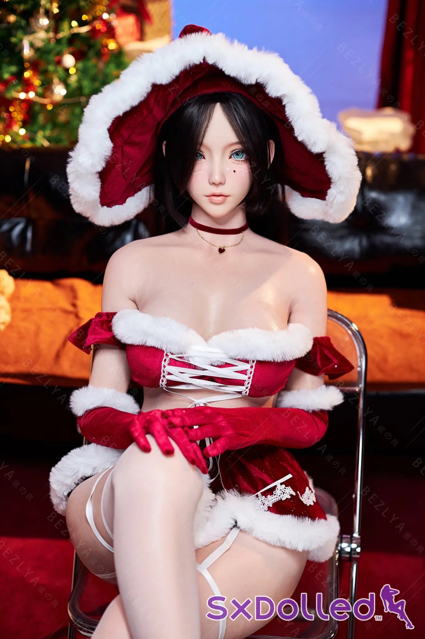 Felianne (G-Cup) (153cm) | Christmas Caucasian Sex Doll | AITIA G-Cup / 153cm / Brunette Sex Doll