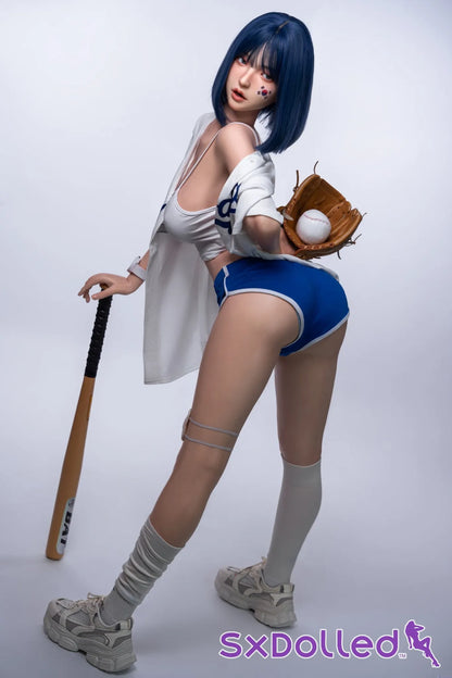 Fenessa (F-Cup) (158cm) | Blue Hair Korean Sex Doll | Orangein Doll F-Cup / 158cm / Blue Sex Doll