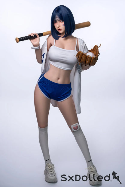 Fenessa (F-Cup) (158cm) | Blue Hair Korean Sex Doll | Orangein Doll F-Cup / 158cm / Blue Sex Doll