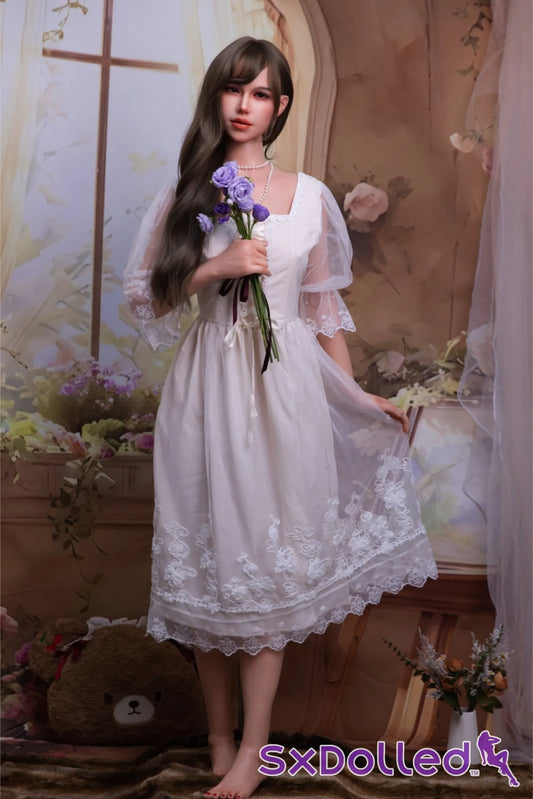 Finae (C-Cup) (160cm) | Brunete Flower Girl Sex Doll | Fire Doll - C-Cup / 160cm / Brunette - Sex Doll