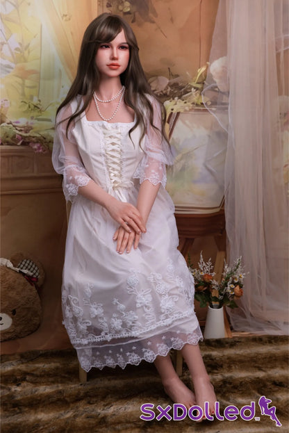 Finae (C-Cup) (160cm) | Brunete Flower Girl Sex Doll | Fire Doll - C-Cup / 160cm / Brunette - Sex Doll