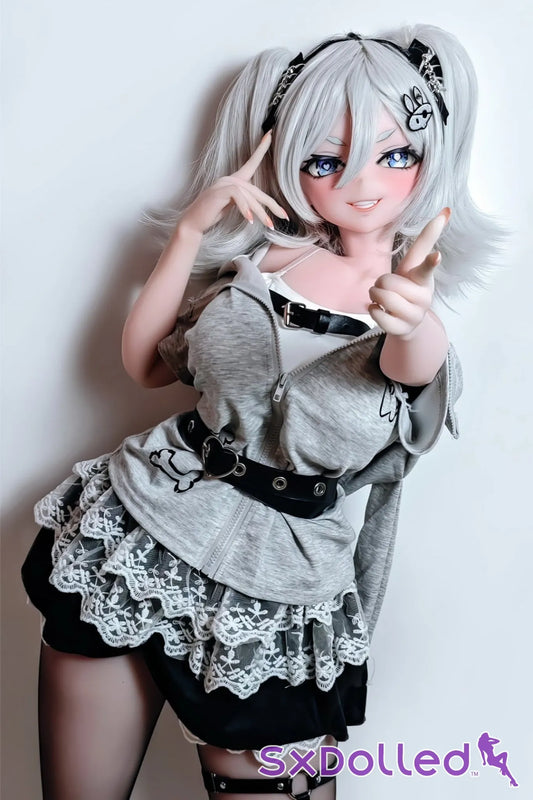 Flonine (L-Cup) (151cm) | Stocking Edge Sex Doll | Elsa Babe Doll - L-Cup / 151cm / Grey - Sex Doll