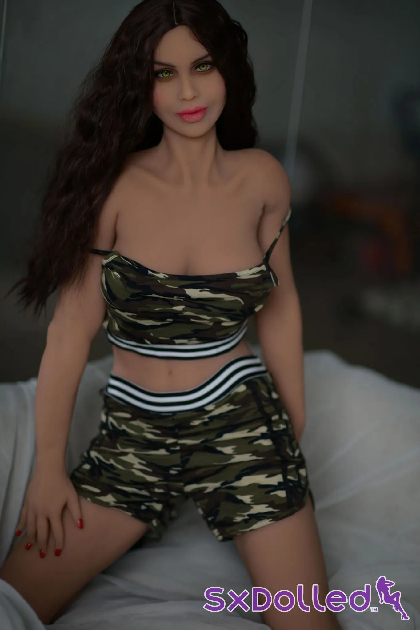 Freddie (C-Cup) (154cm) | Muscular Tan Mature Sex Doll | HR Doll - C-Cup / 154cm / Brunette - Sex Doll