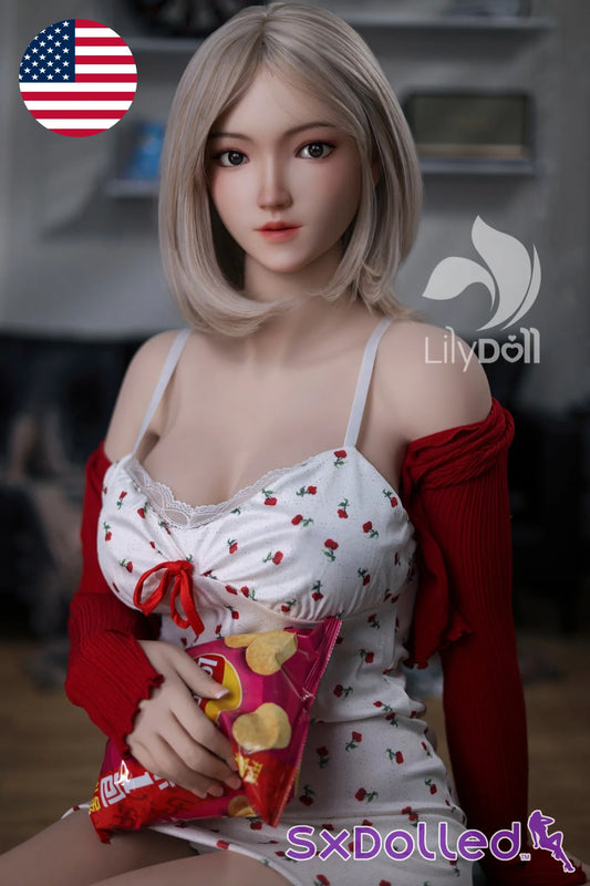 Freya A (F-Cup) (168cm) | Soft Face Short Hair Sex Doll | Lily Doll F-Cup / 168cm / Grey Sex Doll