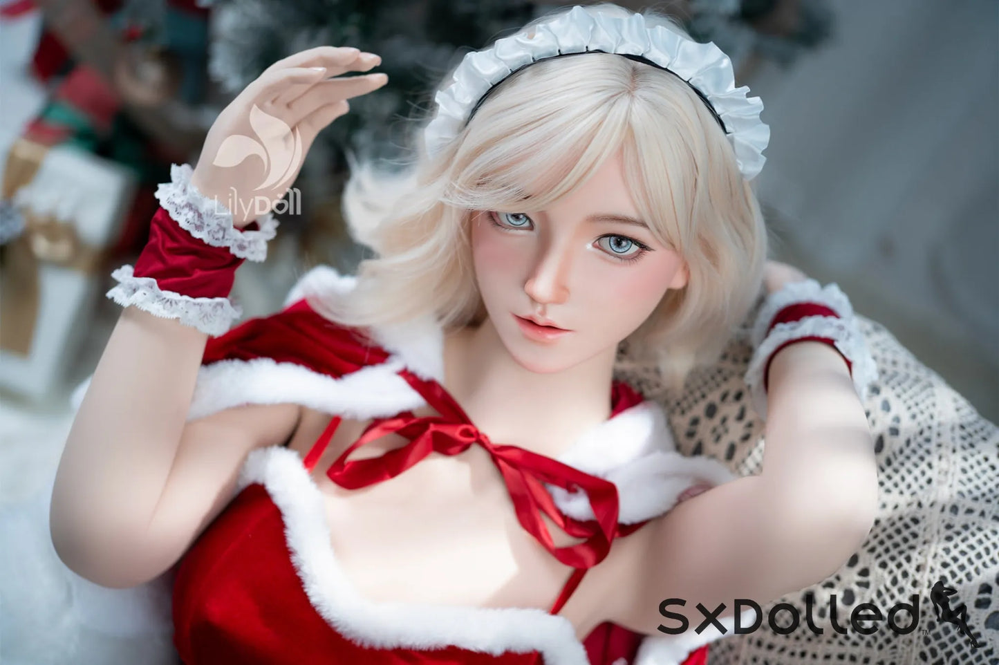 Freya C (D-Cup) (158cm) | Blonde Christmas Sex Doll | Lily Doll D-Cup / 158cm / Blonde Sex Doll