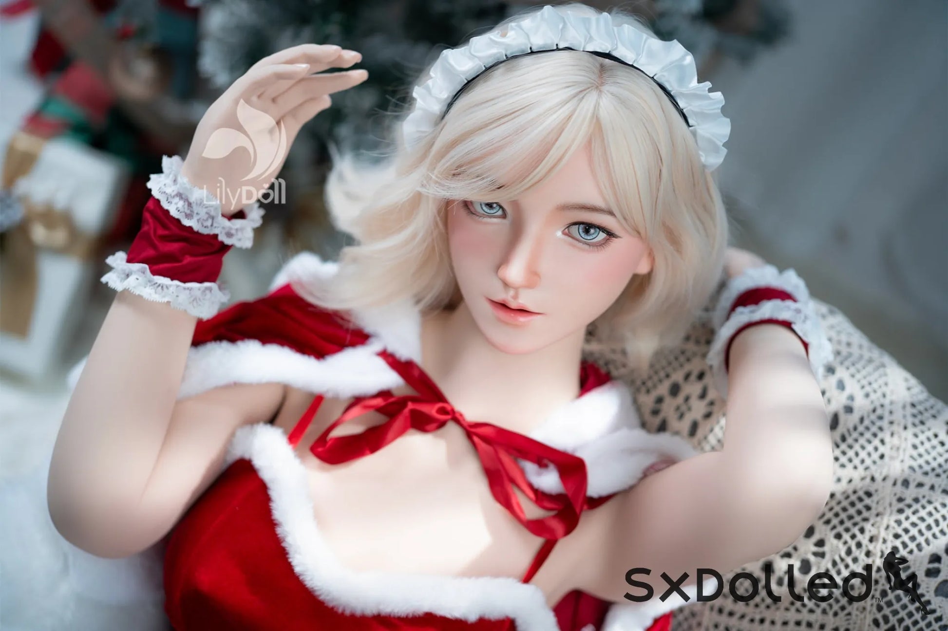 Freya C (D-Cup) (158cm) | Blonde Christmas Sex Doll | Lily Doll D-Cup / 158cm / Blonde Sex Doll