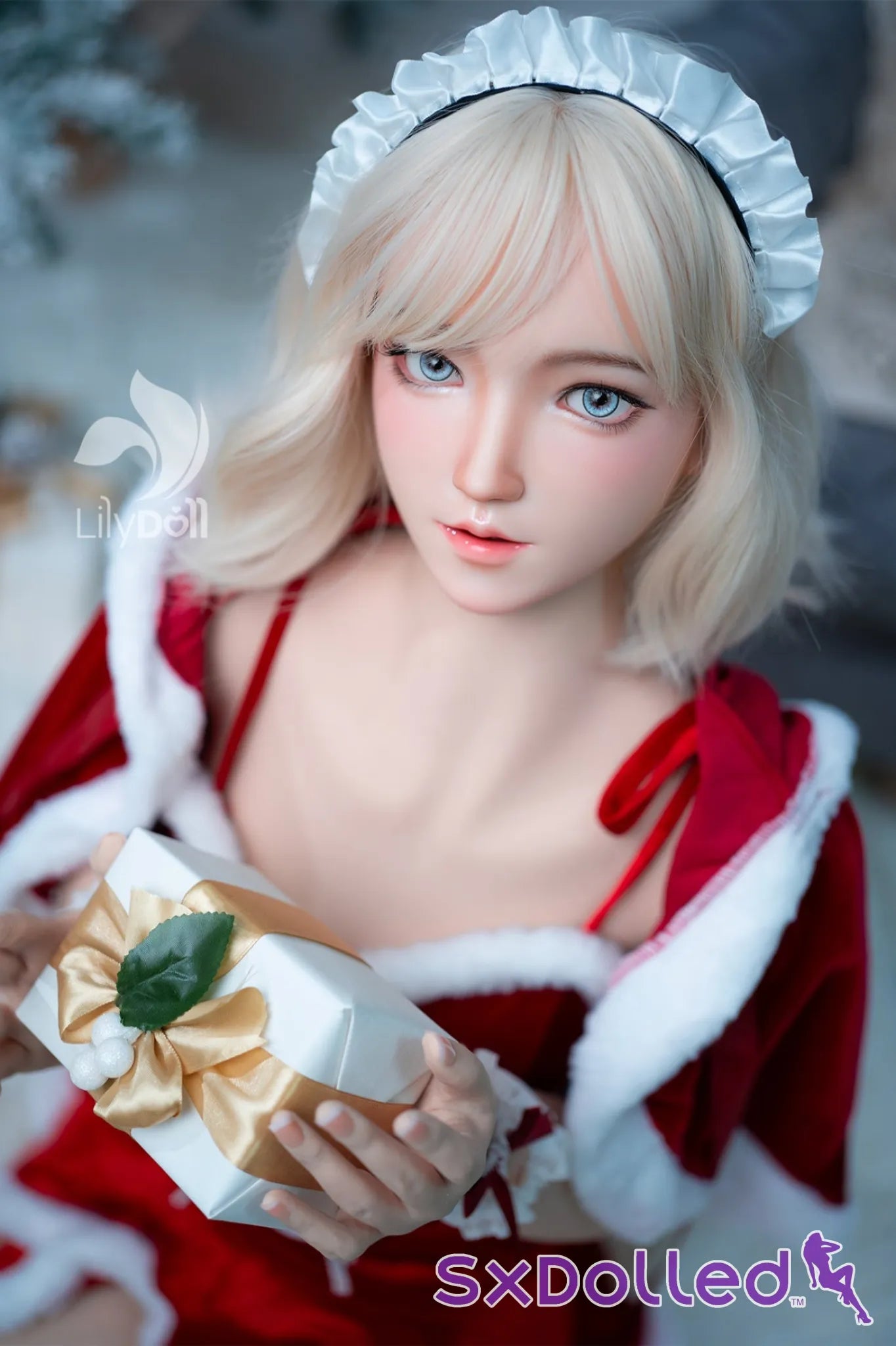 Freya C (D-Cup) (158cm) | Blonde Christmas Sex Doll | Lily Doll D-Cup / 158cm / Blonde Sex Doll