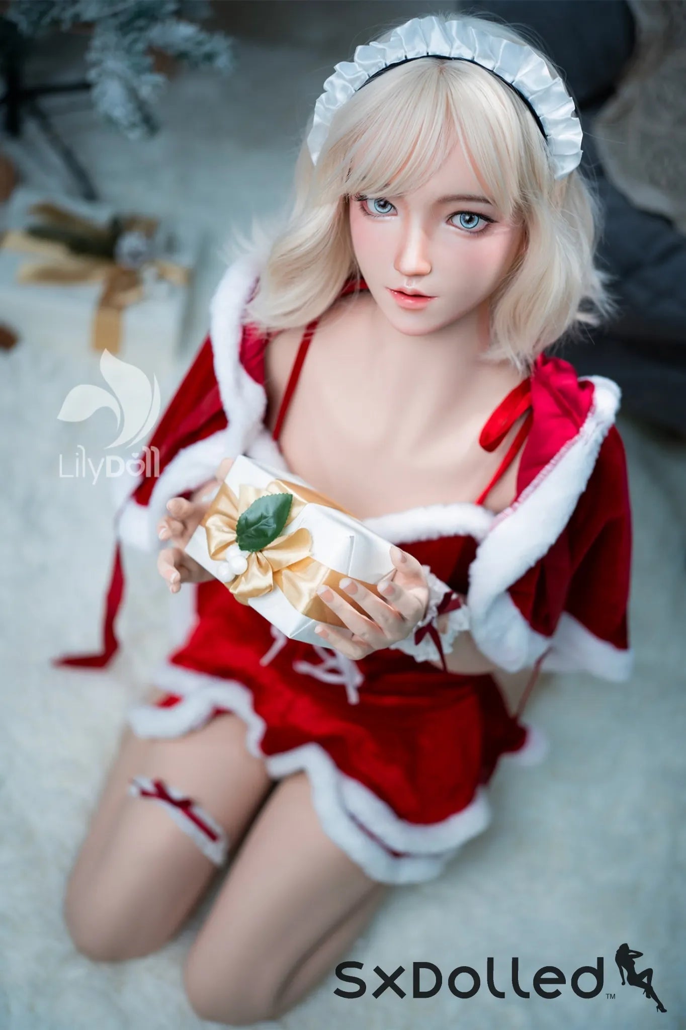 Freya C (D-Cup) (158cm) | Blonde Christmas Sex Doll | Lily Doll D-Cup / 158cm / Blonde Sex Doll
