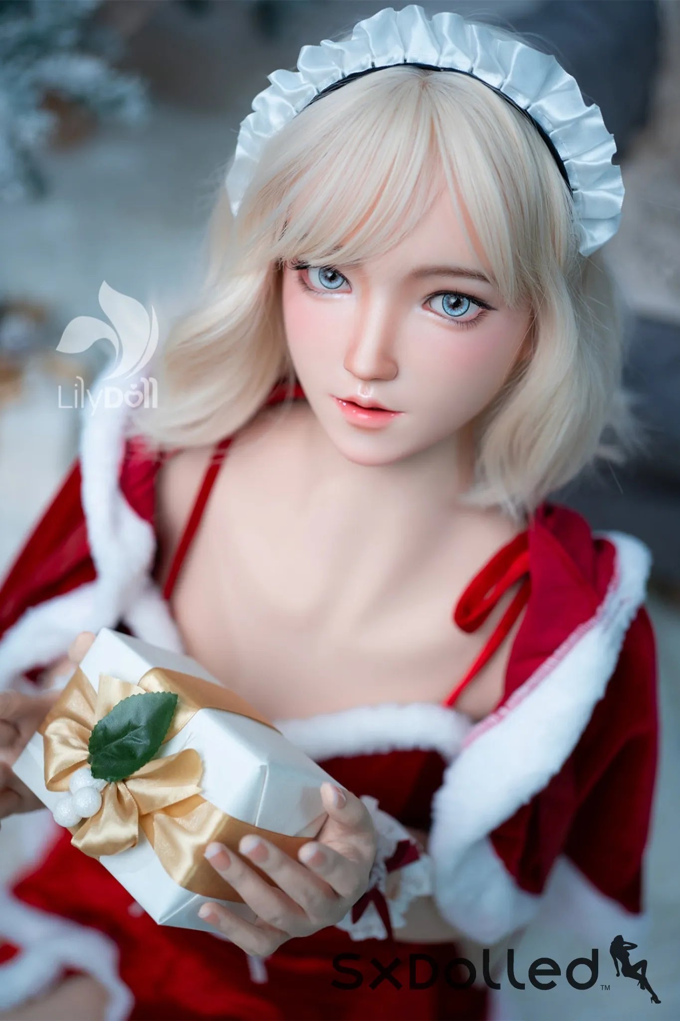 Freya C (D-Cup) (158cm) | Blonde Christmas Sex Doll | Lily Doll D-Cup / 158cm / Blonde Sex Doll