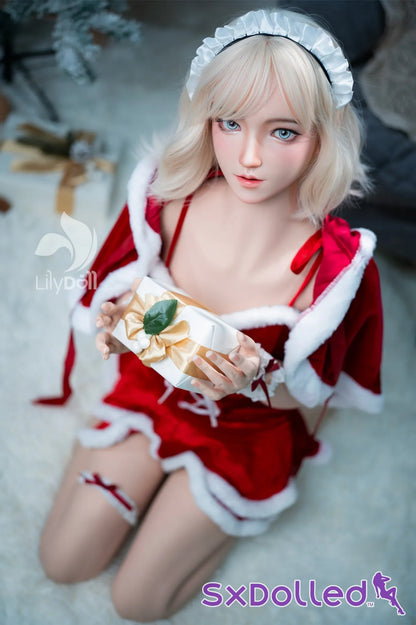 Freya C (D-Cup) (158cm) | Blonde Christmas Sex Doll | Lily Doll D-Cup / 158cm / Blonde Sex Doll
