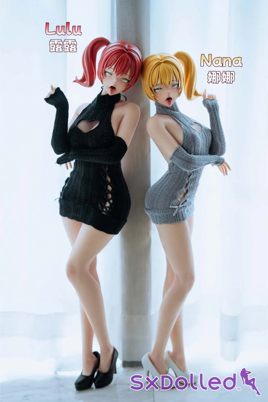 FS60E + F03A (Lulu) (B-Cup) (60cm) | Mini Dolls | BC Doll B-Cup / 60cm / Red Mini Dolls