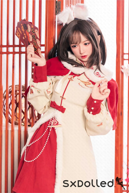 Fumi (E-Cup) (163cm) | Japanese Brunette Silicone Sex Doll | AITIA E-Cup / 163cm / Brunette Sex Doll