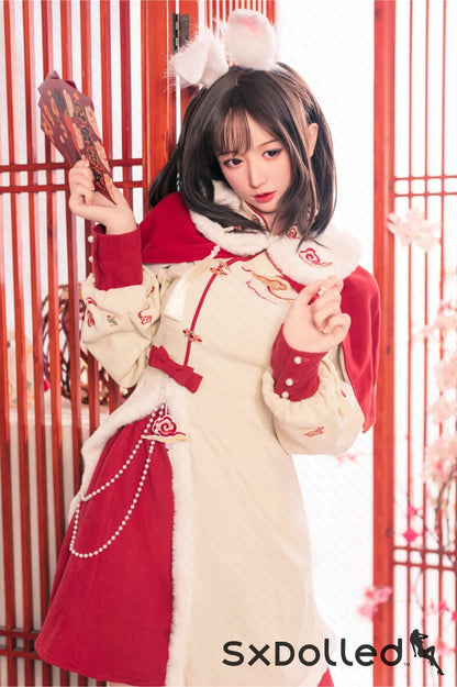 Fumi (E-Cup) (163cm) | Japanese Brunette Silicone Sex Doll | AITIA E-Cup / 163cm / Brunette Sex Doll