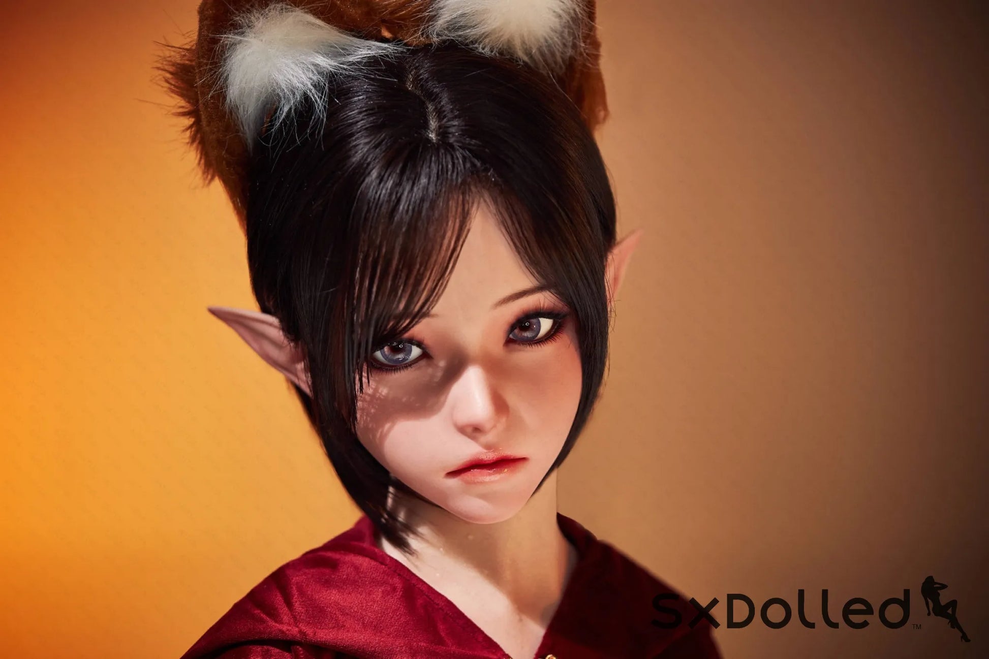 Galienne (G-Cup) (77cm) | Brunette Caucasian Sex Doll Torso | AITIA G-Cup / 77cm / Brunette Sex Torso