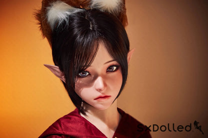 Galienne (G-Cup) (77cm) | Brunette Caucasian Sex Doll Torso | AITIA G-Cup / 77cm / Brunette Sex Torso