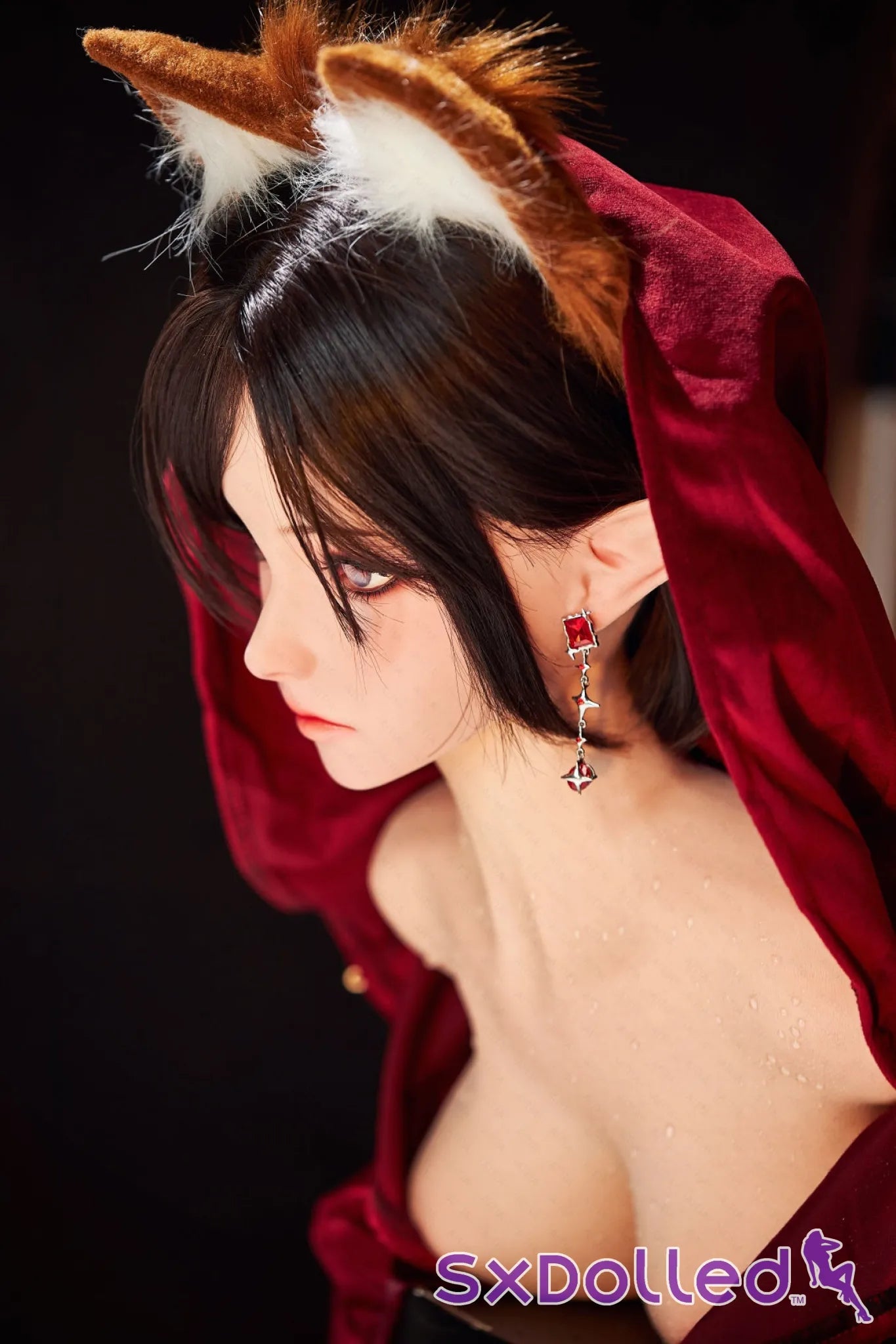 Galienne (G-Cup) (77cm) | Brunette Caucasian Sex Doll Torso | AITIA G-Cup / 77cm / Brunette Sex Torso