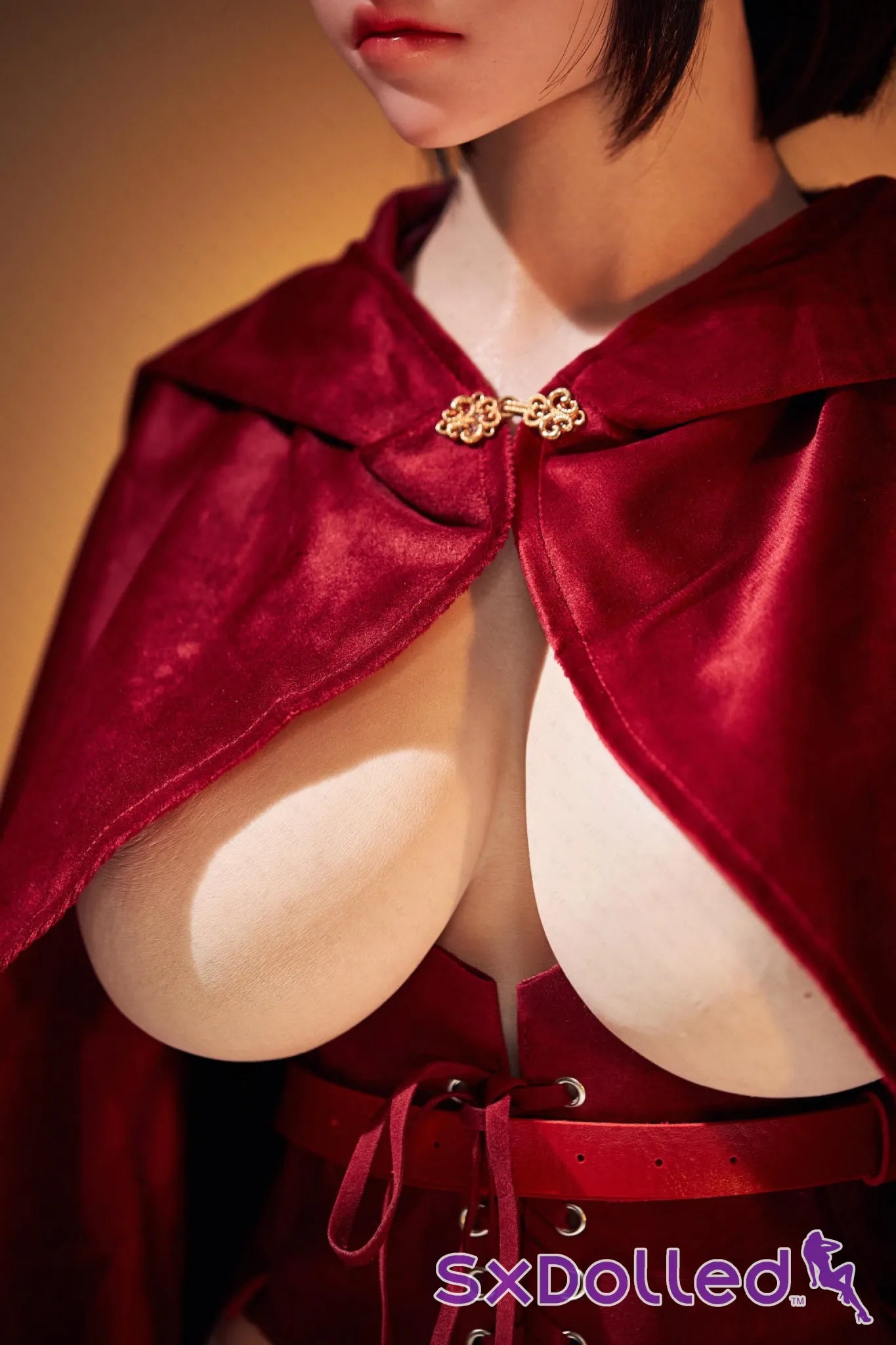 Galienne (G-Cup) (77cm) | Brunette Caucasian Sex Doll Torso | AITIA G-Cup / 77cm / Brunette Sex Torso