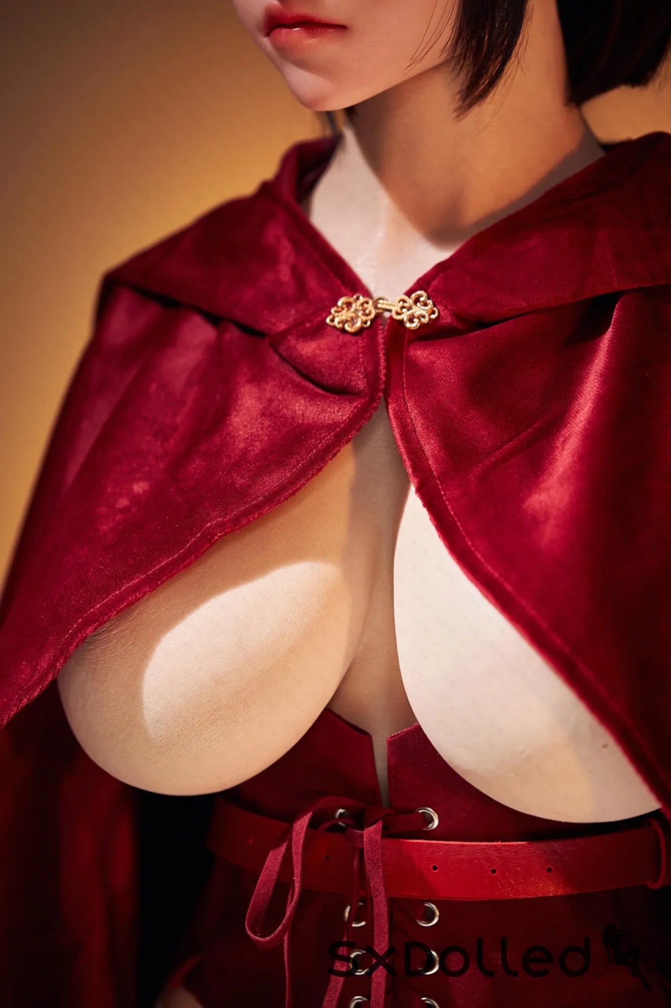 Galienne (G-Cup) (77cm) | Brunette Caucasian Sex Doll Torso | AITIA G-Cup / 77cm / Brunette Sex Torso