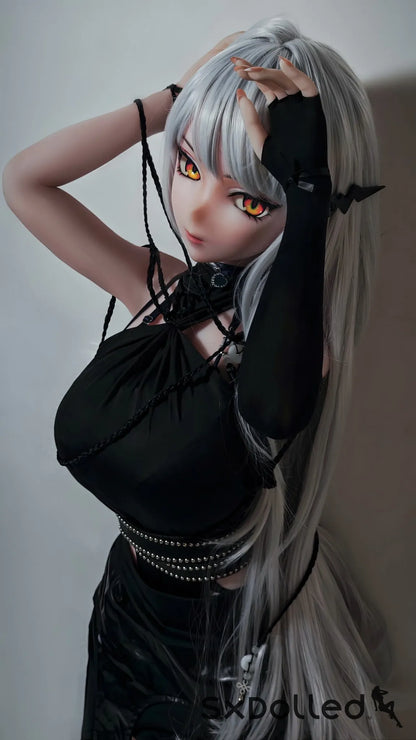 Genba Tokiko (E Cup) (148cm) | Silver Hair Anime Sex Doll | Elsa Babe E Cup / 148cm / Silver Sex Doll