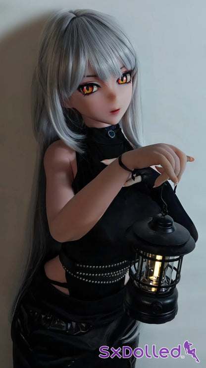 Genba Tokiko (E Cup) (148cm) | Silver Hair Anime Sex Doll | Elsa Babe E Cup / 148cm / Silver Sex Doll