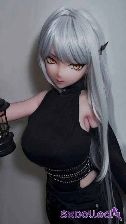 Genba Tokiko (E Cup) (148cm) | Silver Hair Anime Sex Doll | Elsa Babe E Cup / 148cm / Silver Sex Doll