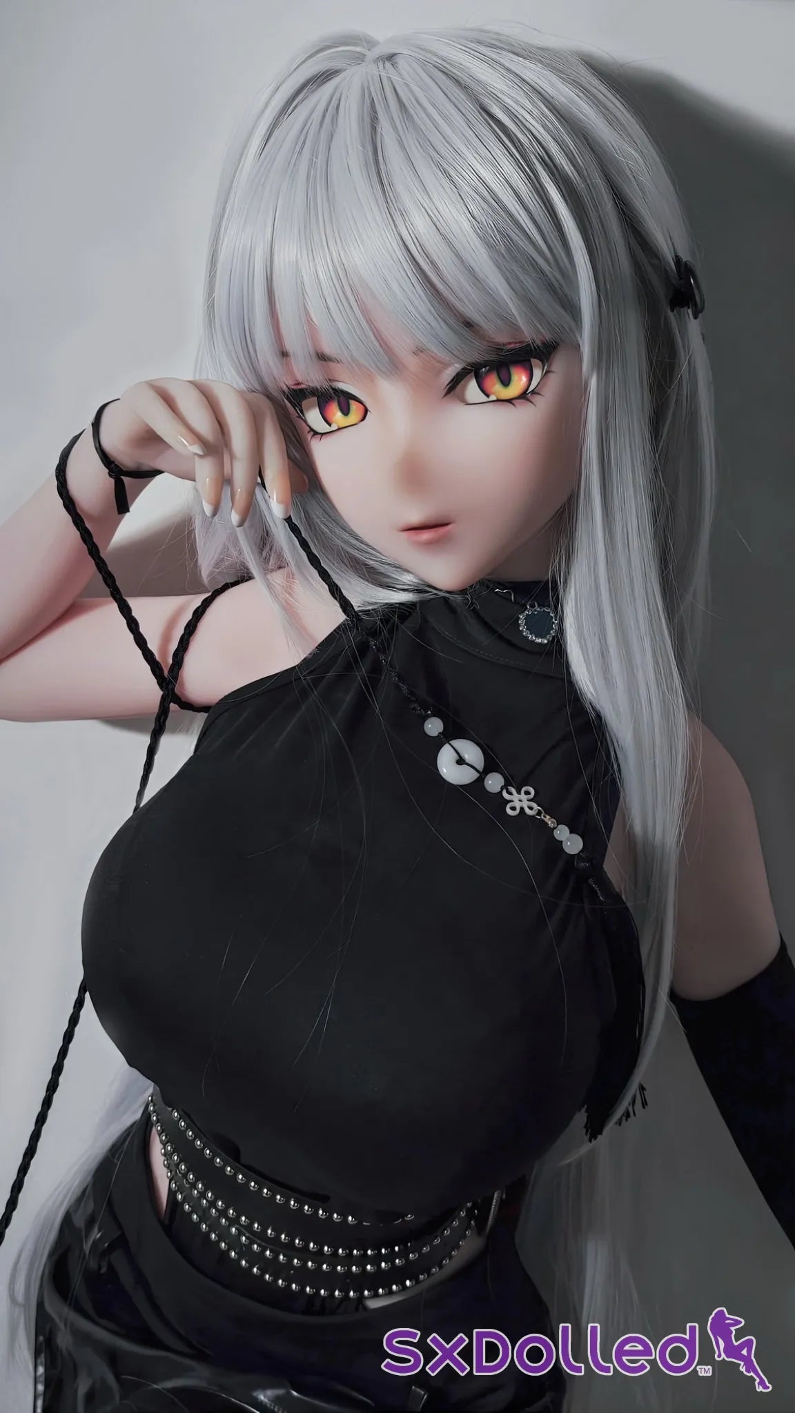 Genba Tokiko (E Cup) (148cm) | Silver Hair Anime Sex Doll | Elsa Babe E Cup / 148cm / Silver Sex Doll
