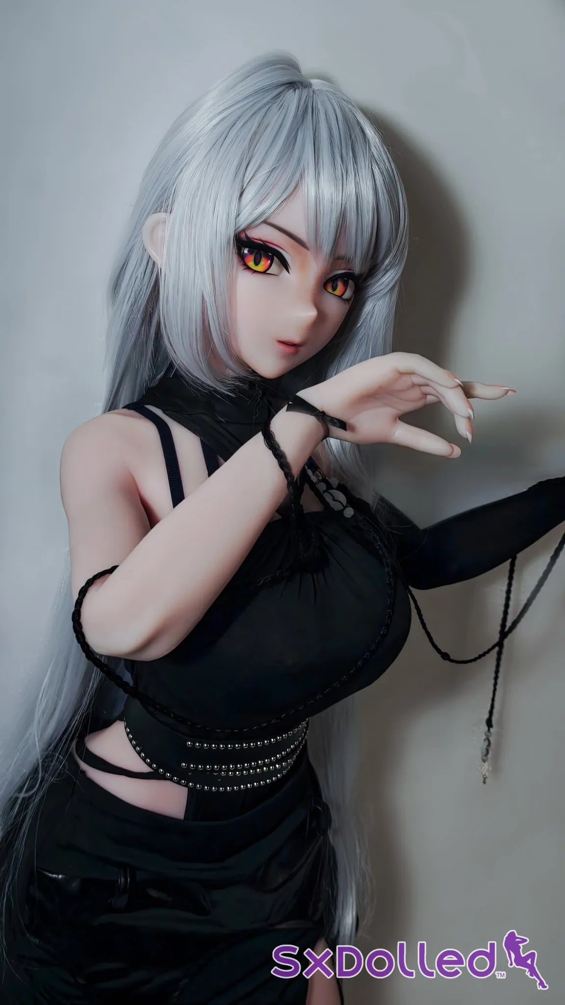Genba Tokiko (E Cup) (148cm) | Silver Hair Anime Sex Doll | Elsa Babe E Cup / 148cm / Silver Sex Doll