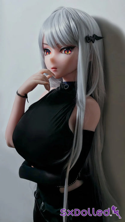 Genba Tokiko (E Cup) (148cm) | Silver Hair Anime Sex Doll | Elsa Babe E Cup / 148cm / Silver Sex Doll