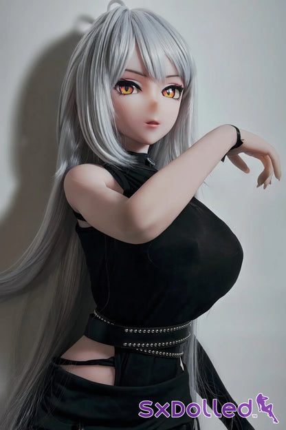 Genba Tokiko (E Cup) (148cm) | Silver Hair Anime Sex Doll | Elsa Babe E Cup / 148cm / Silver Sex Doll