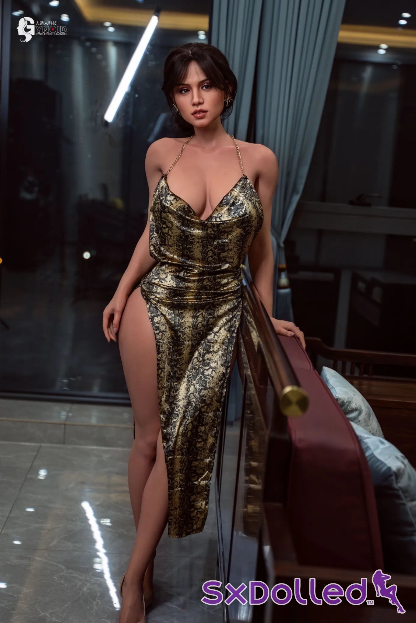 Gina B (G-Cup) (164cm) | Ultra Realistic Sex Doll | Gynoid Doll G-Cup / 164cm / Brunette Sex Doll