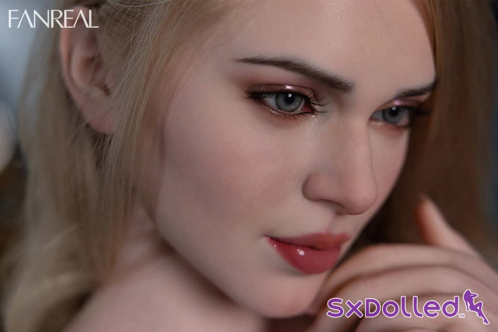 Gina D (F-Cup) (155cm) | Blonde Caucasian Sex Doll | Fanreal F-Cup / 155cm / Blonde Sex Doll