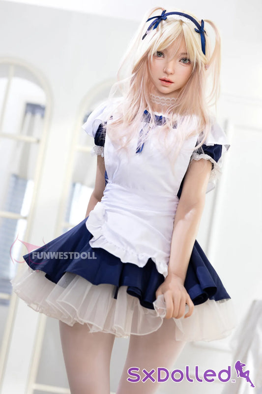 Giselle A (A-Cup) (159cm) | Maid Cosplay Sex Doll | Funwest Doll A-Cup / 159cm / Blonde Sex Doll