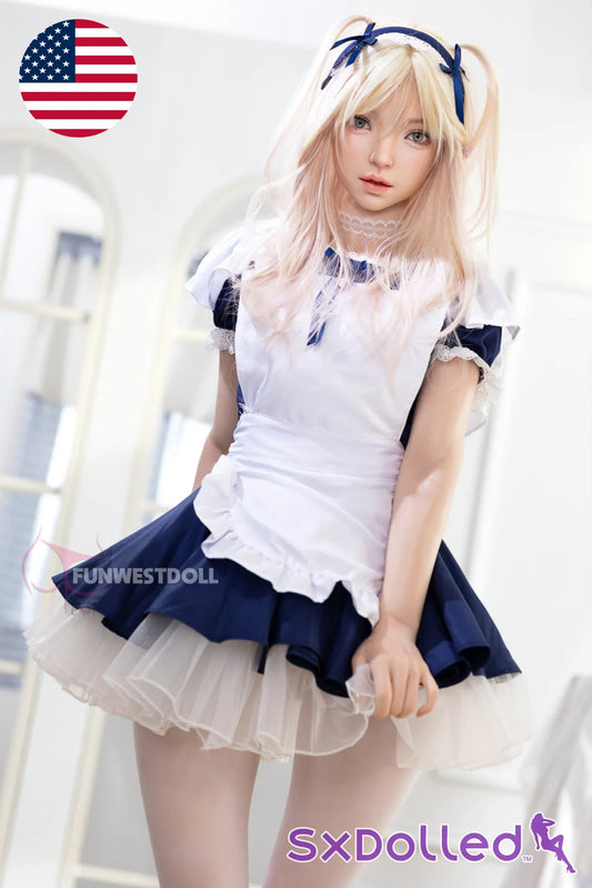 Giselle A (A-Cup) (159cm) | Maid Cosplay Sex Doll | Funwest Doll A-Cup / 159cm / Blonde Sex Doll