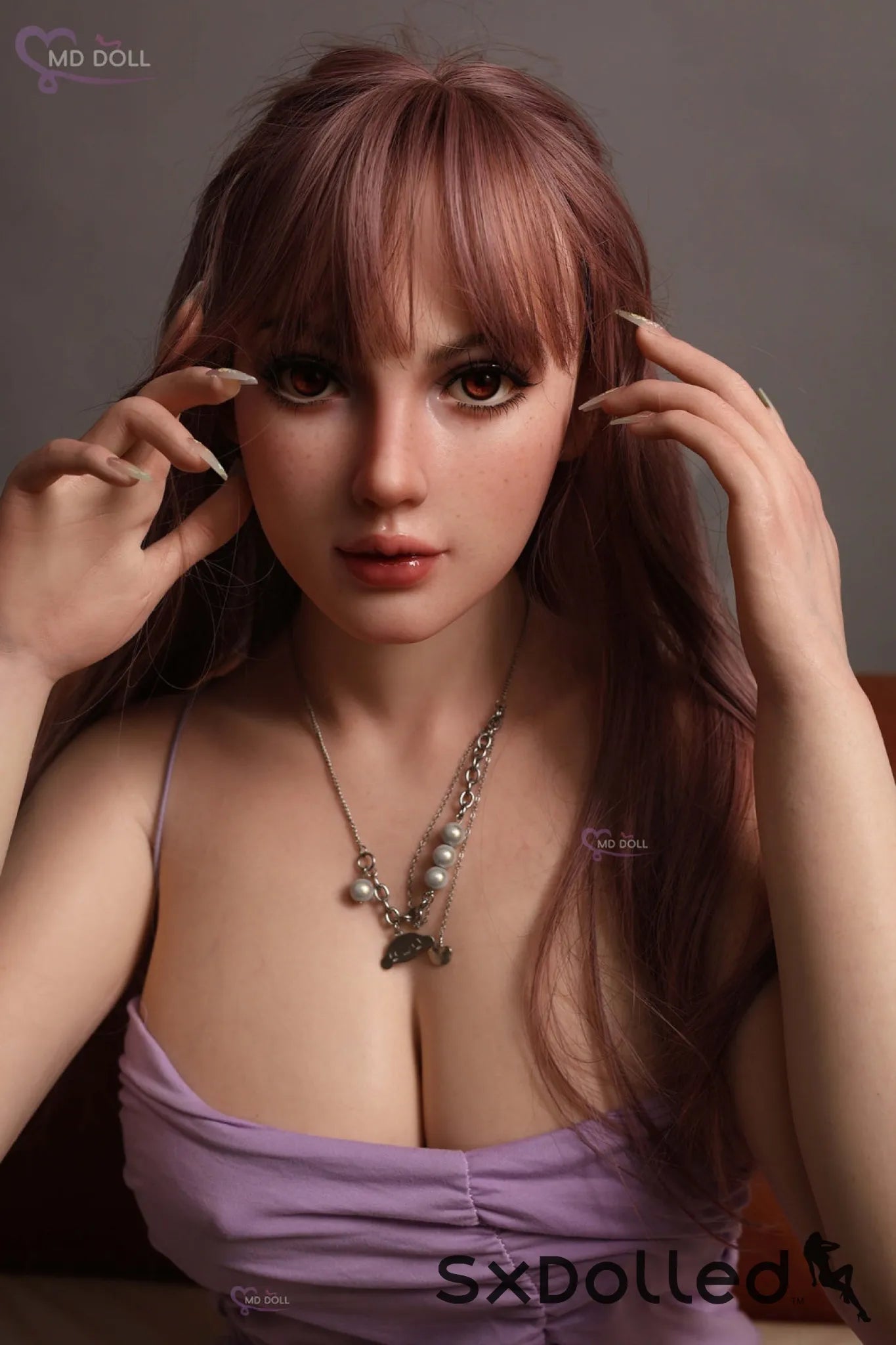 Grace A (C-Cup) (166cm) | Caucasian Party Girl Sex Doll | MD Doll C-Cup / 166cm / Brunette Sex Doll