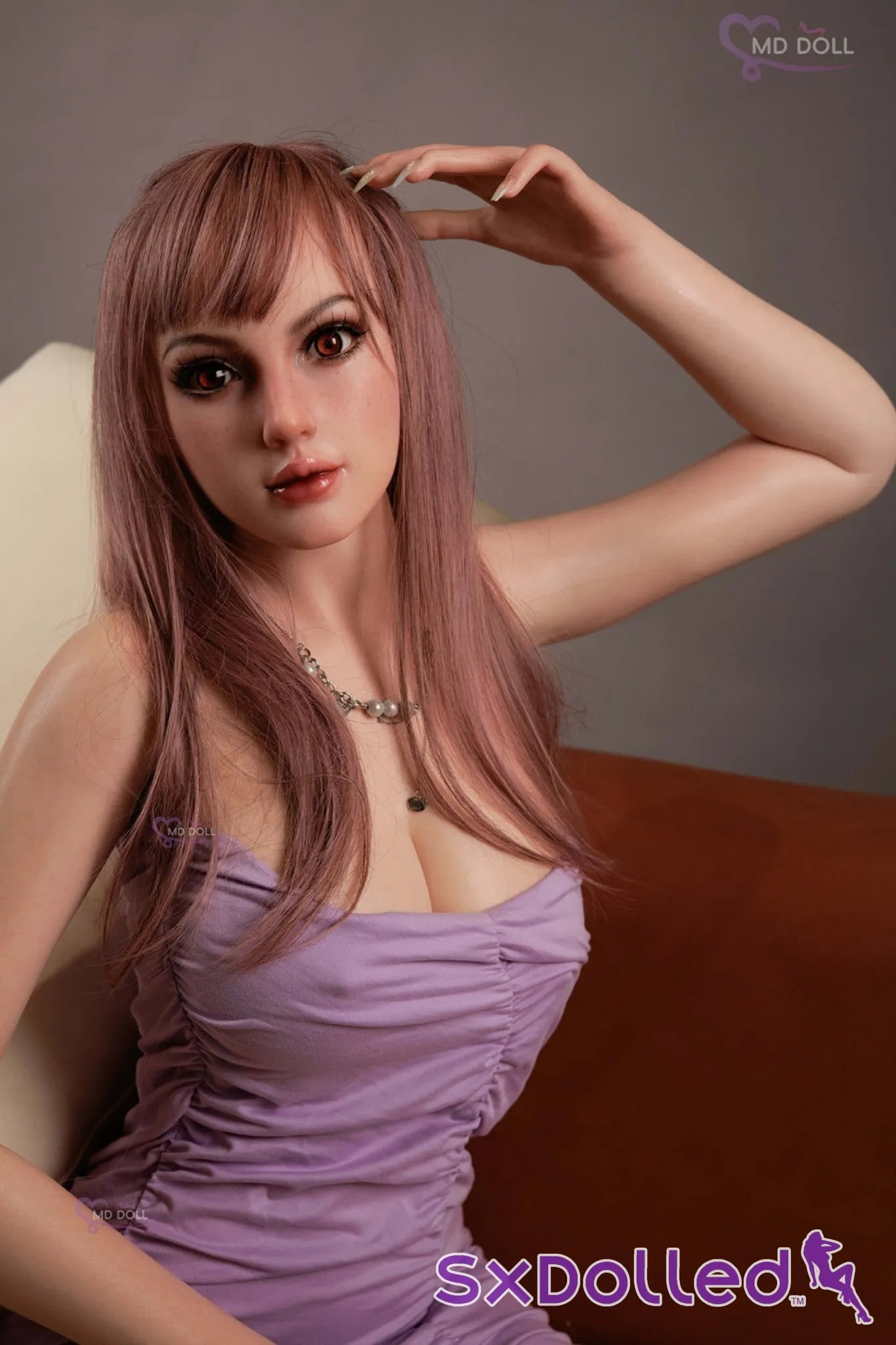 Grace A (C-Cup) (166cm) | Caucasian Party Girl Sex Doll | MD Doll C-Cup / 166cm / Brunette Sex Doll