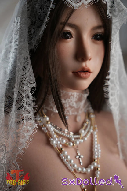 Grace C (I-Cup) (162cm) | Curvy Asian Bride Sex Doll | Top Fire Doll I-Cup / 162cm / Brunette Sex Doll