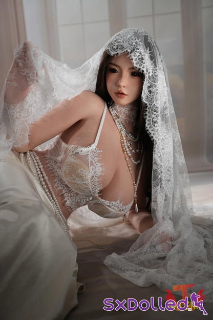 Grace C (I-Cup) (162cm) | Curvy Asian Bride Sex Doll | Top Fire Doll I-Cup / 162cm / Brunette Sex Doll