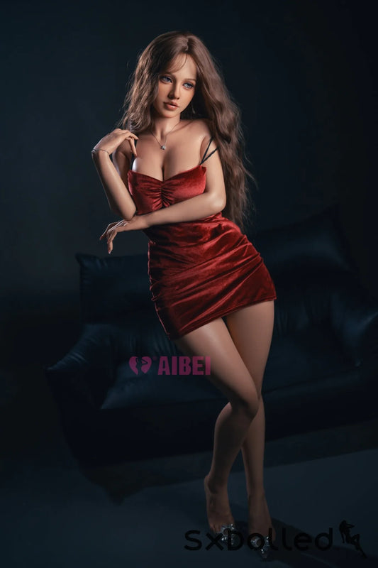 Grace E (F-Cup) (150cm) | Busty Caucasian Sex Doll | Aibei Doll - F-Cup / 150cm / Brunette - Sex Doll