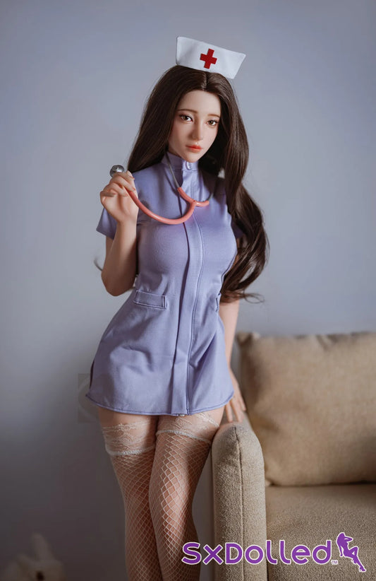 GS76B + G02A (Xiao Qing-Nurse) (B-Cup) (76cm) | Mini Dolls | BC Doll B-Cup / 76cm / Brunette Mini Dolls