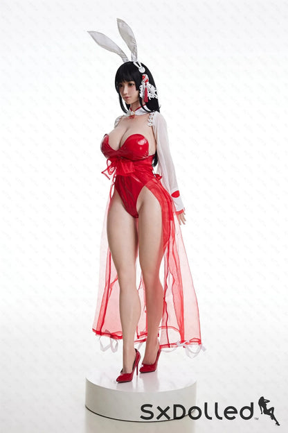 GuShiZhu A (M-Cup) (157cm) | Asian Bunny Cosplay Sex Doll | AITIA M-Cup / 157cm / Black Sex Doll