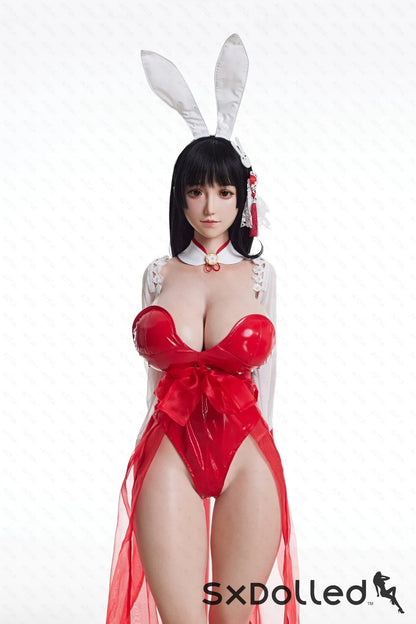 GuShiZhu A (M-Cup) (157cm) | Asian Bunny Cosplay Sex Doll | AITIA M-Cup / 157cm / Black Sex Doll